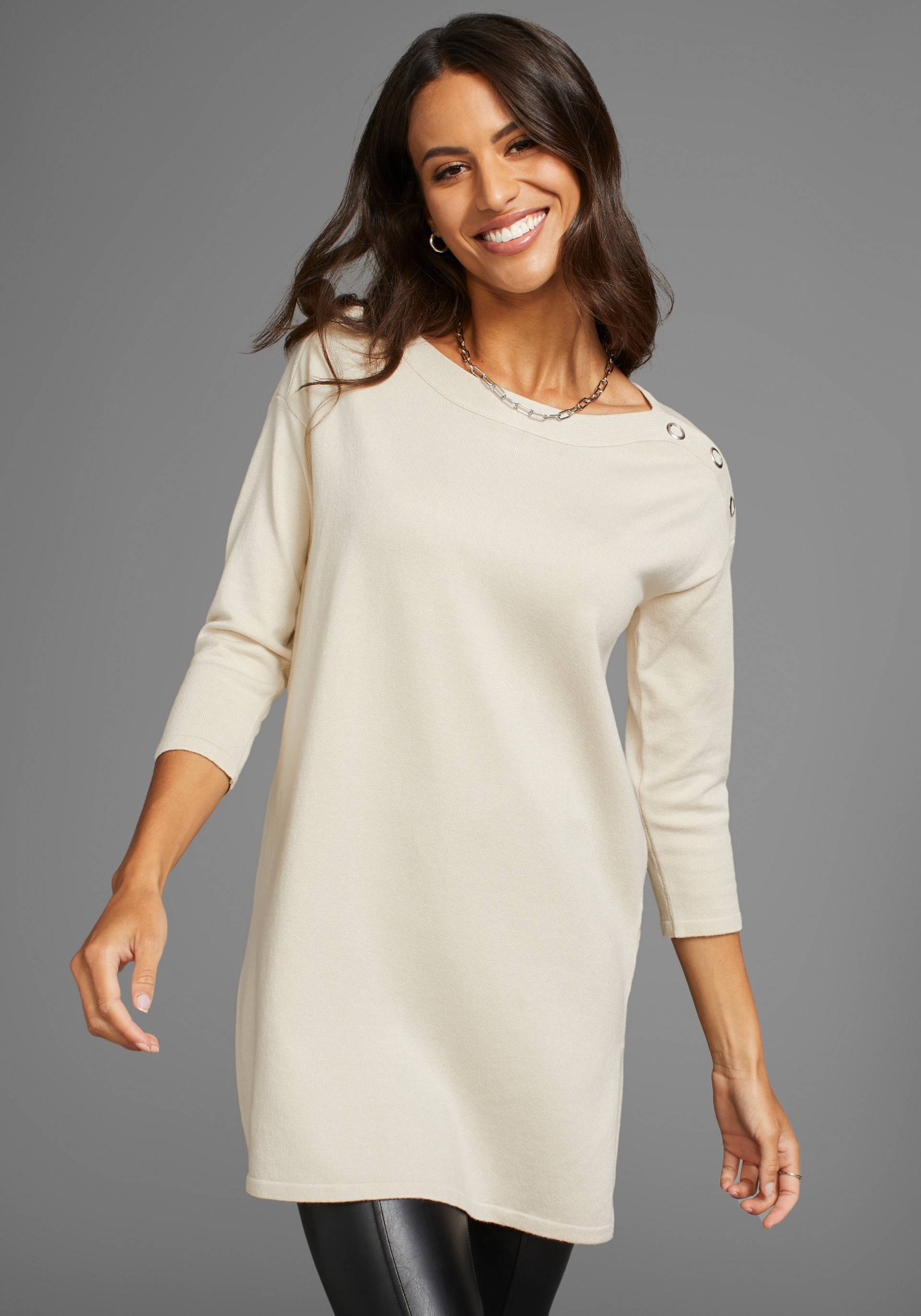 Laura Scott Strickpullover, mit Schulterdetail Laura Scott Strickpullover, mit Schulterdetail von laura scott