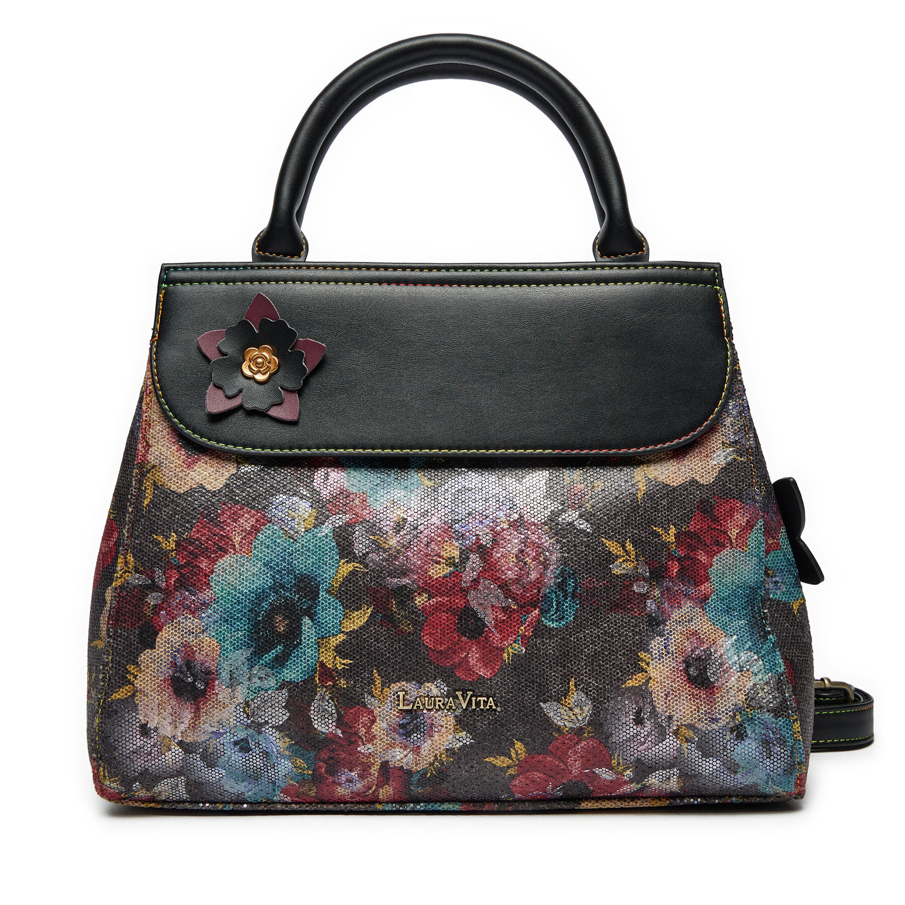 Handtasche Laura Vita Antara 08 Schwarz Handtasche Laura Vita Antara 08 Schwarz von laura vita