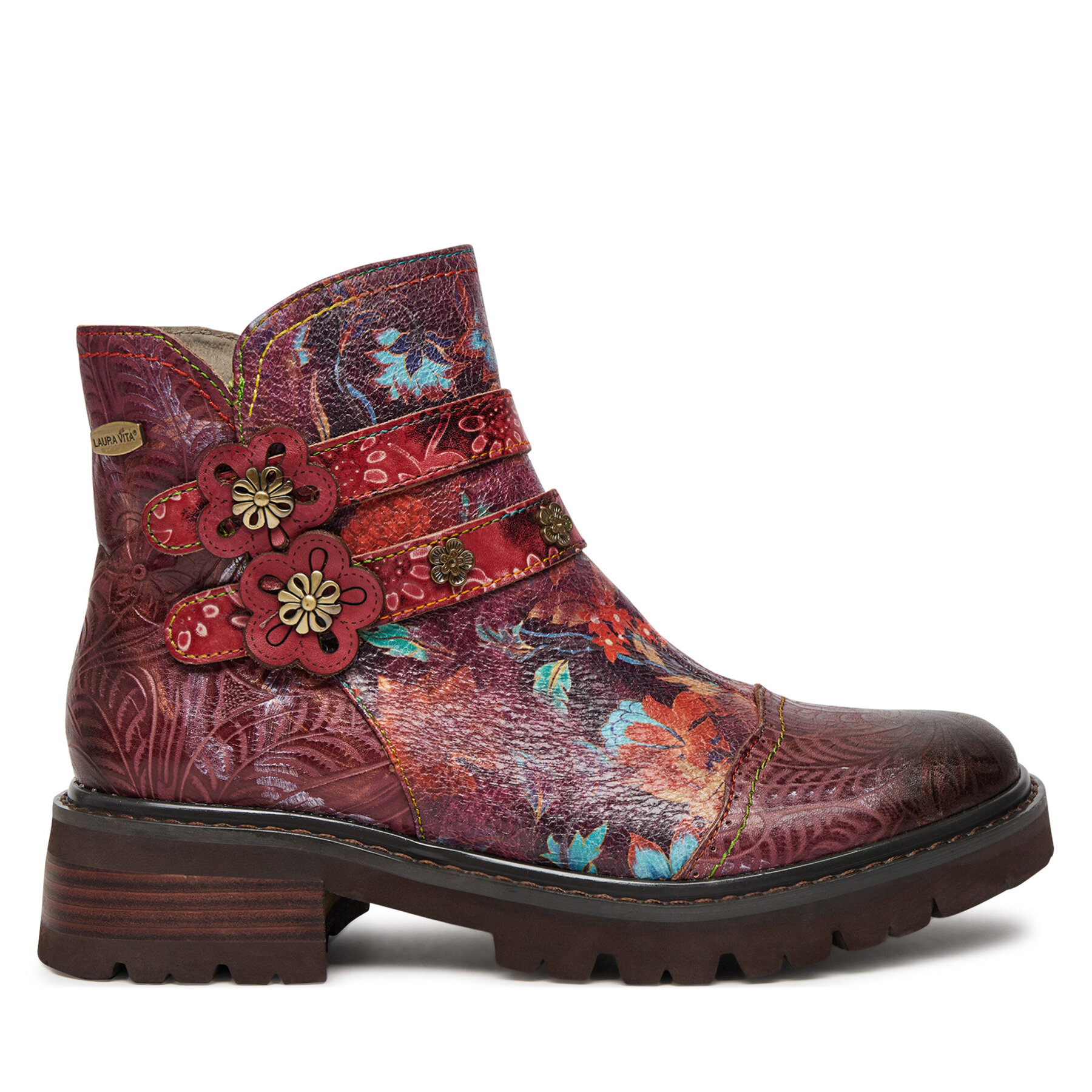 Stiefeletten Laura Vita Kouleo 43 Dunkelrot Stiefeletten Laura Vita Kouleo 43 Dunkelrot von laura vita