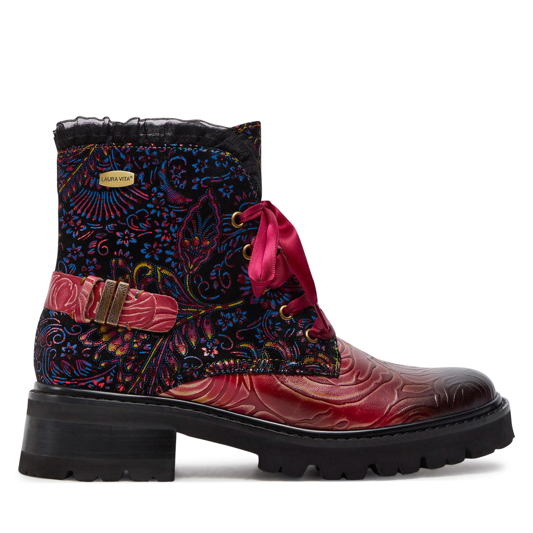 Stiefeletten Laura Vita Kouleo 47 Dunkelrot Stiefeletten Laura Vita Kouleo 47 Dunkelrot von laura vita