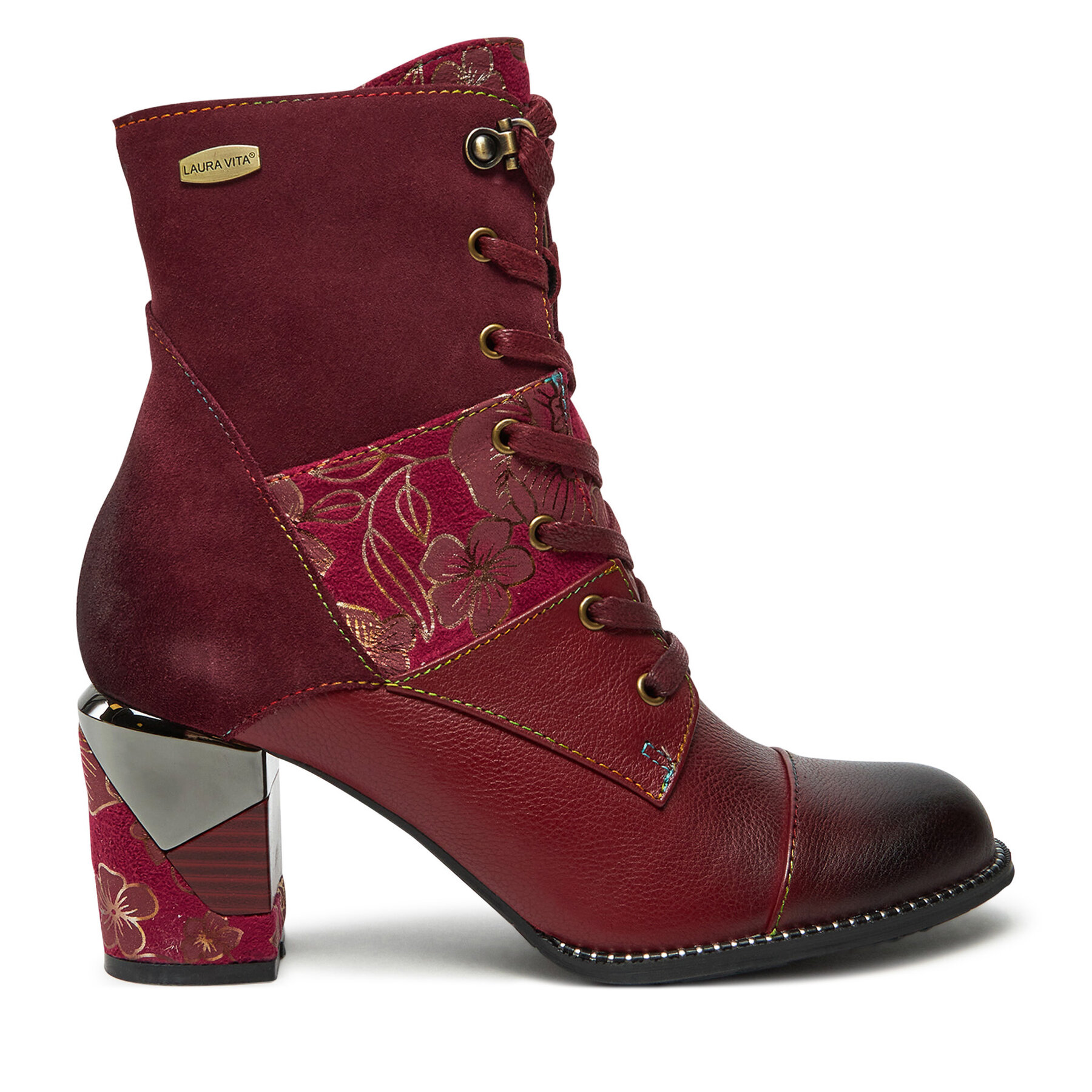 Stiefeletten Laura Vita Maevao 02 Dunkelrot Stiefeletten Laura Vita Maevao 02 Dunkelrot von laura vita