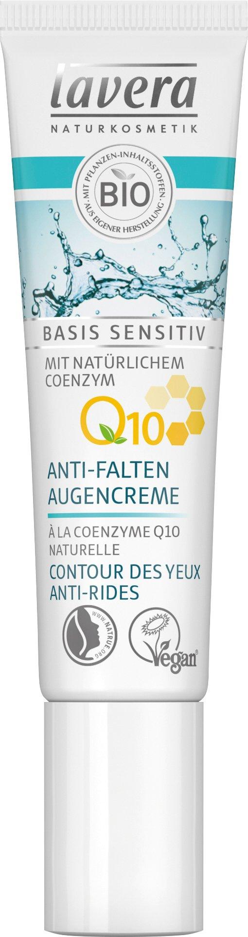 Anti-falten Augencreme Q10 Basis Sensitiv Damen  15ml von lavera