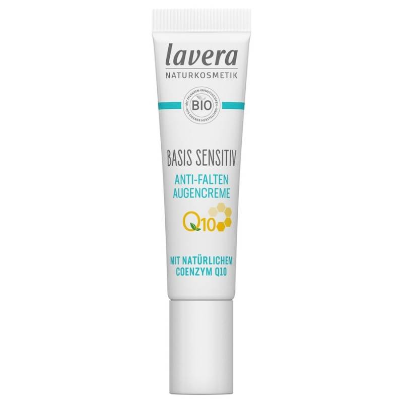 lavera  lavera Basis Sensitive Anti-Falten Q10 augencreme 15.0 ml von lavera