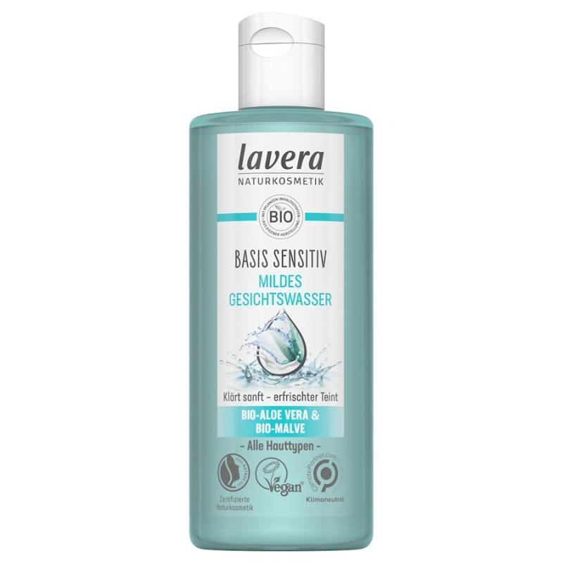 lavera  lavera basis sensitiv Mildes Gesichtswasser gesichtsfluid 200.0 ml von lavera