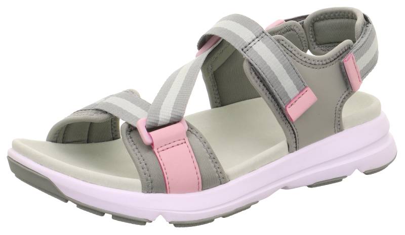 Legero Riemchensandale »LIBERTY«, Sommerschuh, Sandalette, Keilabsatz, im Materialmix von legero