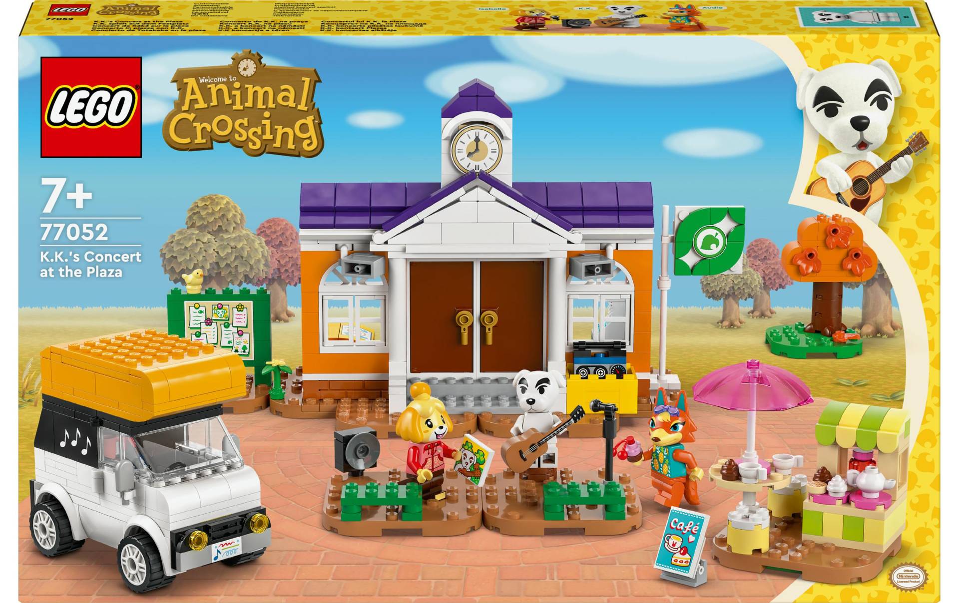 LEGO® Konstruktionsspielsteine »Animal Crossing K.K. spielt auf dem Festplatz 77052«, (550 St.) von lego®