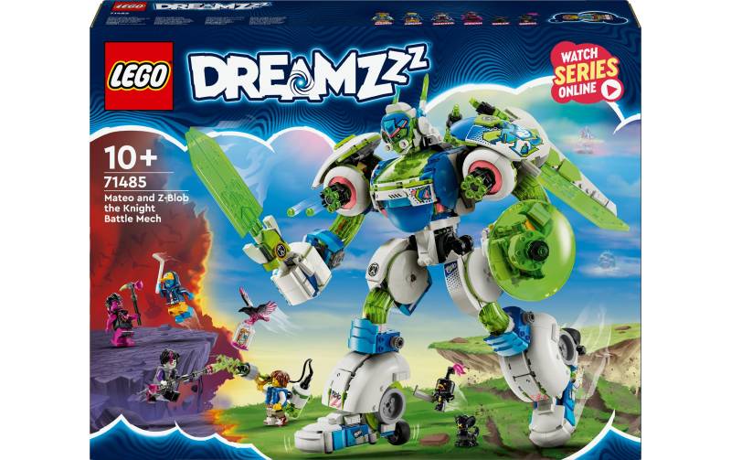 LEGO® Konstruktionsspielsteine »DreamZzz Mateo und Z-Blob der Ritter-Mech 71485«, (1333 St.) von lego®