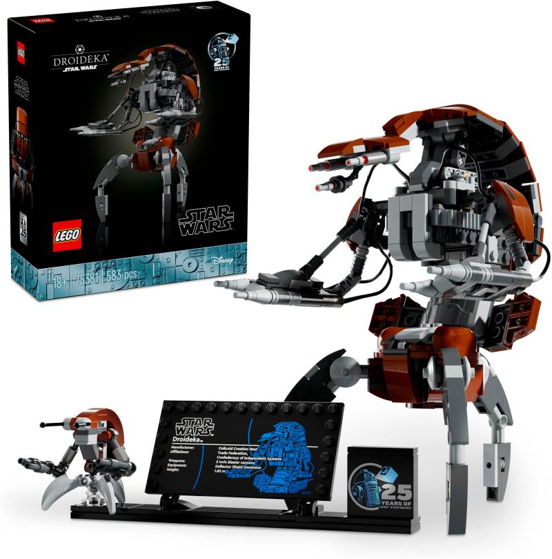 LEGO® Konstruktionsspielsteine »Droideka™ (75381), LEGO Star Wars TM«, (583 St.) von lego®