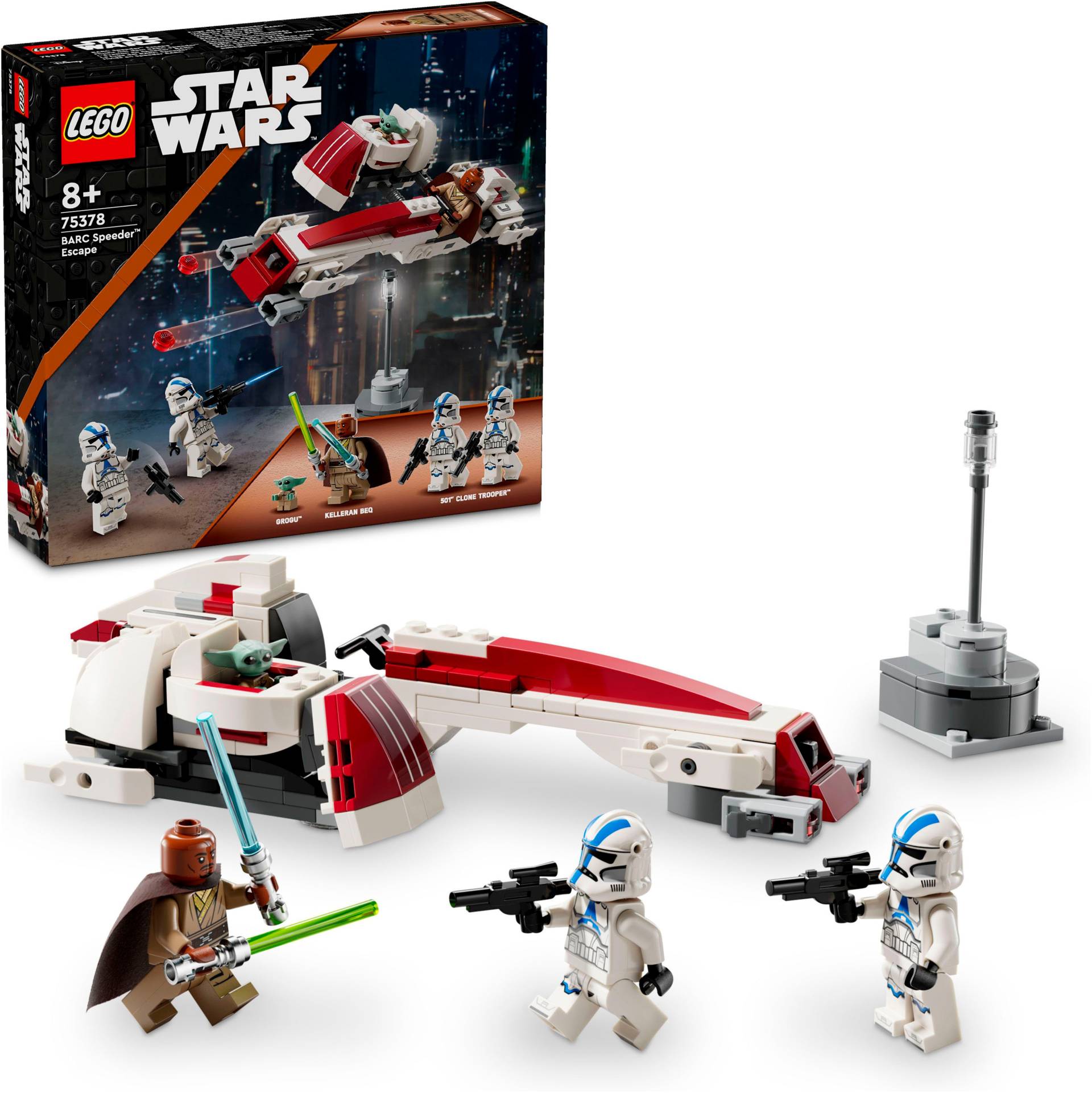 LEGO® Konstruktionsspielsteine »Flucht mit dem BARC Speeder™ (75378), LEGO Star Wars ™«, (221 St.) von lego®