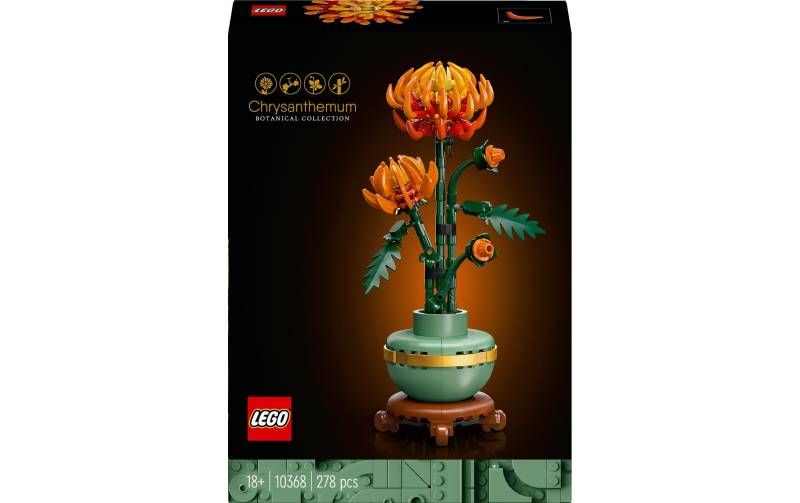 LEGO® Konstruktionsspielsteine »Icons Chrysantheme 10368«, (278 St.) von lego®