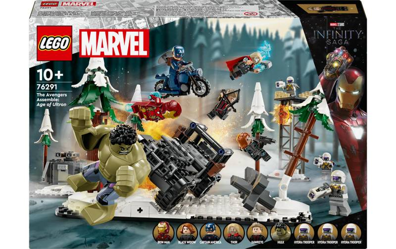 LEGO® Konstruktionsspielsteine »Marvel Avengers Assemble: Age of Ultron 76291«, (613 St.) von lego®