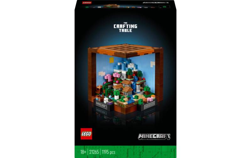 LEGO® Konstruktionsspielsteine »Minecraft Die Werkbank 21265«, (1195 St.) von lego®