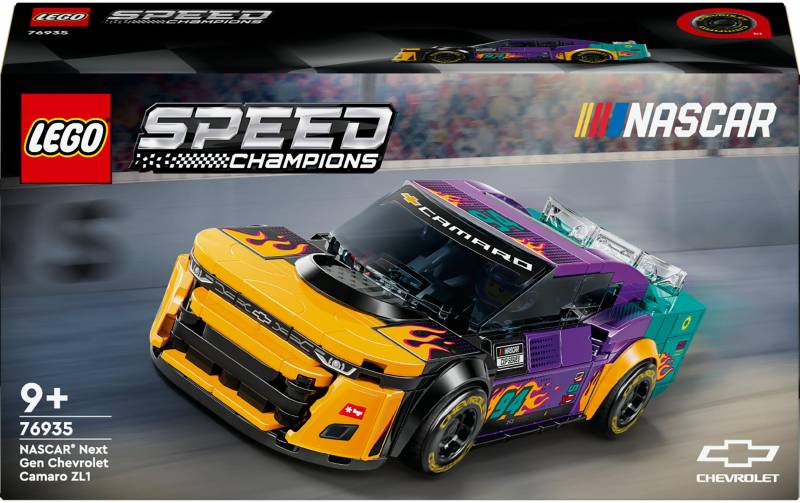 LEGO® Konstruktionsspielsteine »Speed Champions NASCAR Next Gen Chevrolet Camaro ZL1 76935«, (328 St.) von lego®