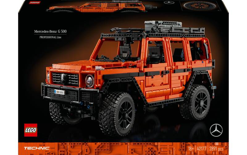 LEGO® Konstruktionsspielsteine »Technic Mercedes-Benz G 500 Professional Line 42177«, (2891 St.) von lego®