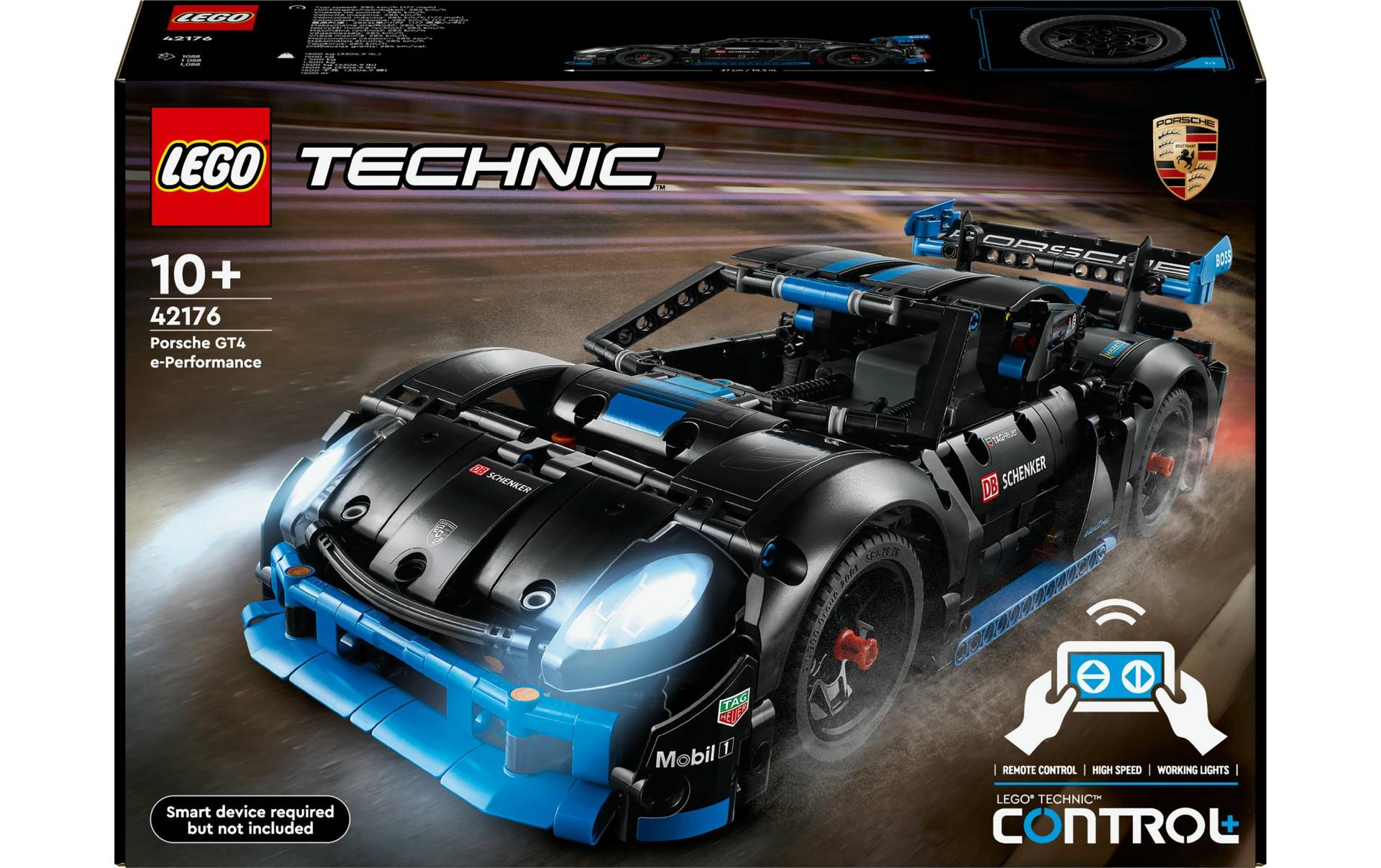 LEGO® Konstruktionsspielsteine »Technic Porsche GT4 e-Performance Rennwagen 42176«, (834 St.) von lego®