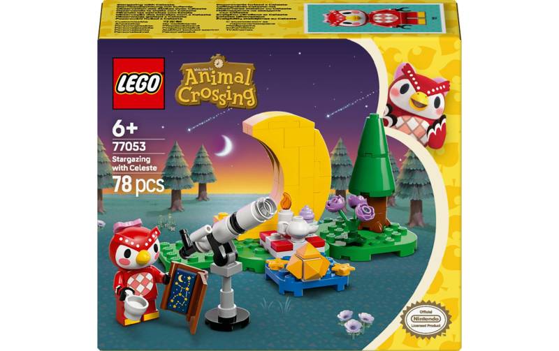 LEGO® Spielbausteine »Animal Crossing Sternbeobachtung mit Eufemia 77053«, (78 St.) von lego®