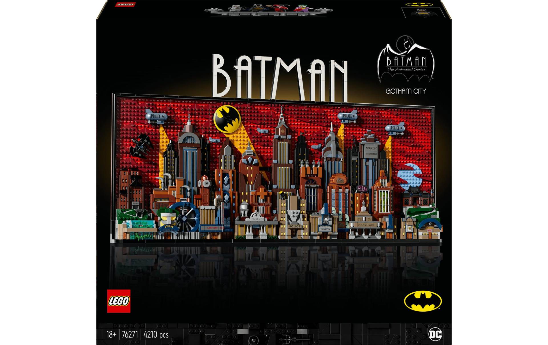 LEGO® Spielbausteine »Art Batman: Die Zeichentrickserie Gotham City 76271«, (4210 St.) von lego®