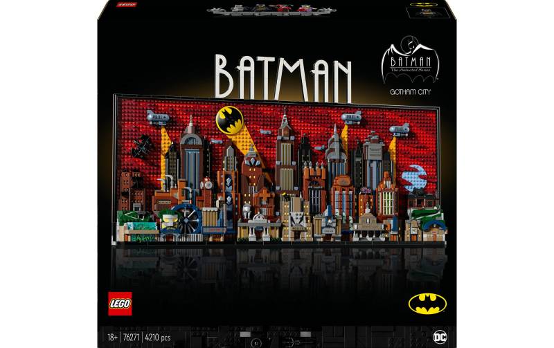 LEGO® Spielbausteine »Art Batman: Die Zeichentrickserie Gotham City 76271«, (4210 St.) von lego®