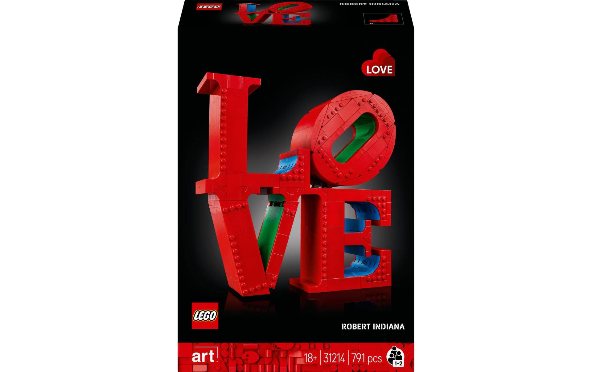 LEGO® Spielbausteine »Art LOVE 31214«, (791 St.) von lego®