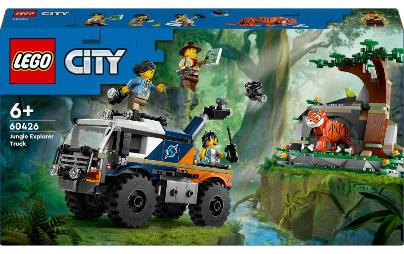 LEGO® Spielbausteine »City Dschungelforscher-Truck 60426«, (314 St.) von lego®