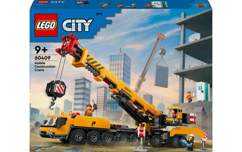 LEGO® Spielbausteine »City Mobiler Baukran 60409«, (1116 St.) von lego®