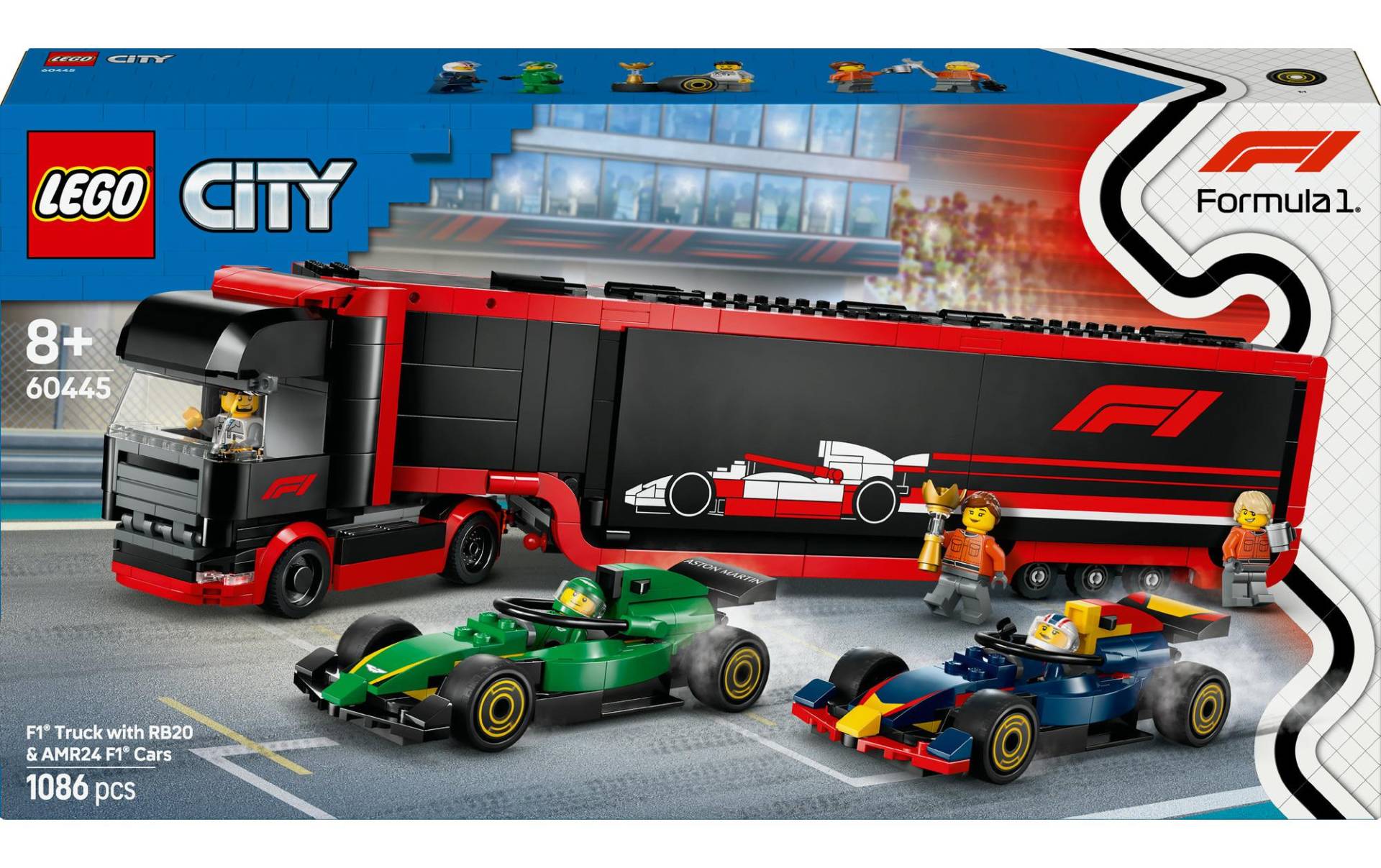 LEGO® Spielbausteine »City Project Alicia 60445«, (1086 St.) von lego®