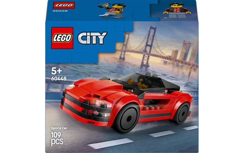 LEGO® Spielbausteine »City Roter Sportwagen 60460«, (109 St.) von lego®