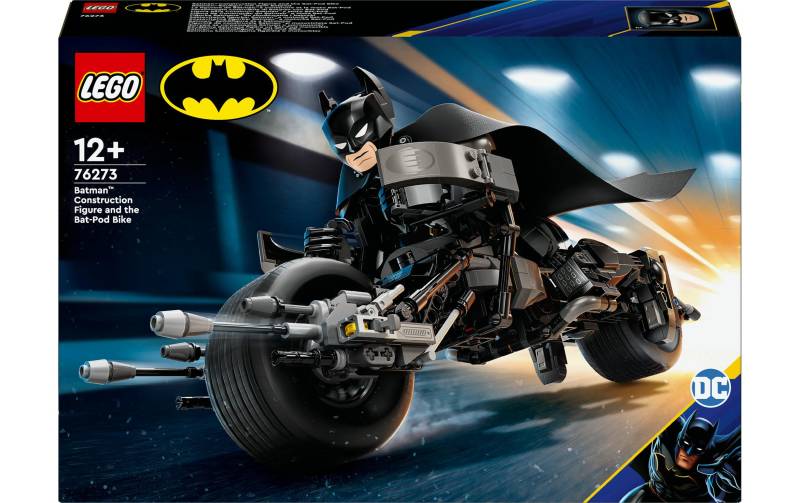 LEGO® Spielbausteine »DC Batman Baufigur mit dem Batpod 76273«, (713 St.) von lego®