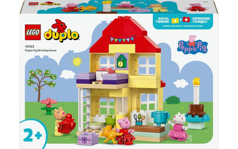 LEGO® Spielbausteine »DUPLO® Peppas Geburtstagshaus 10433«, (59 St.) von lego®