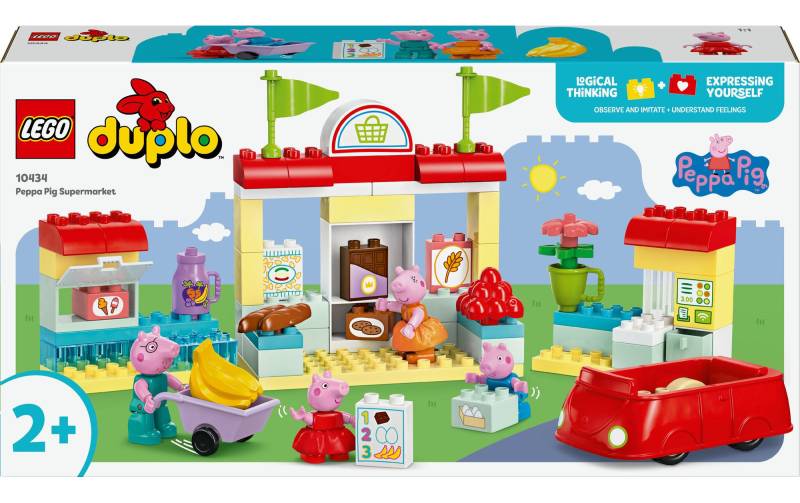 LEGO® Spielbausteine »DUPLO® Peppas Supermarkt 10434«, (70 St.) von lego®