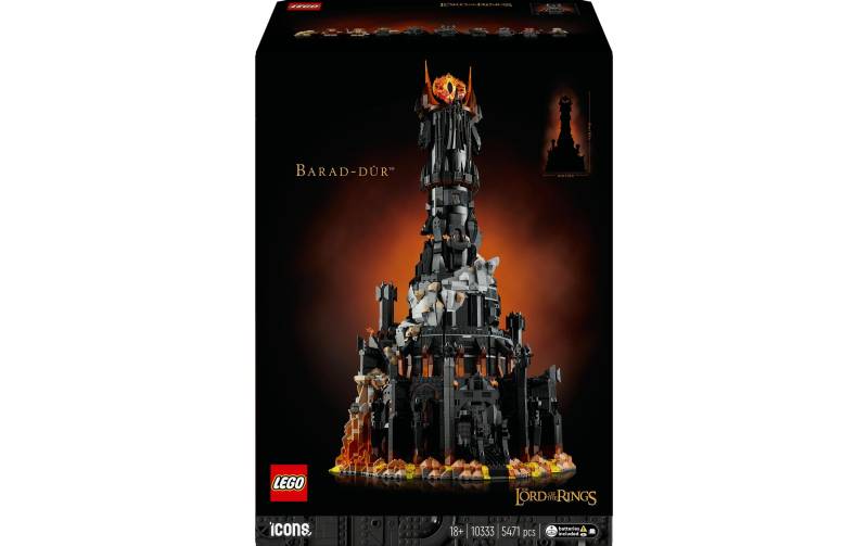 LEGO® Spielbausteine »Der Herr der Ringe Barad-dûr 10333«, (5471 St.) von lego®