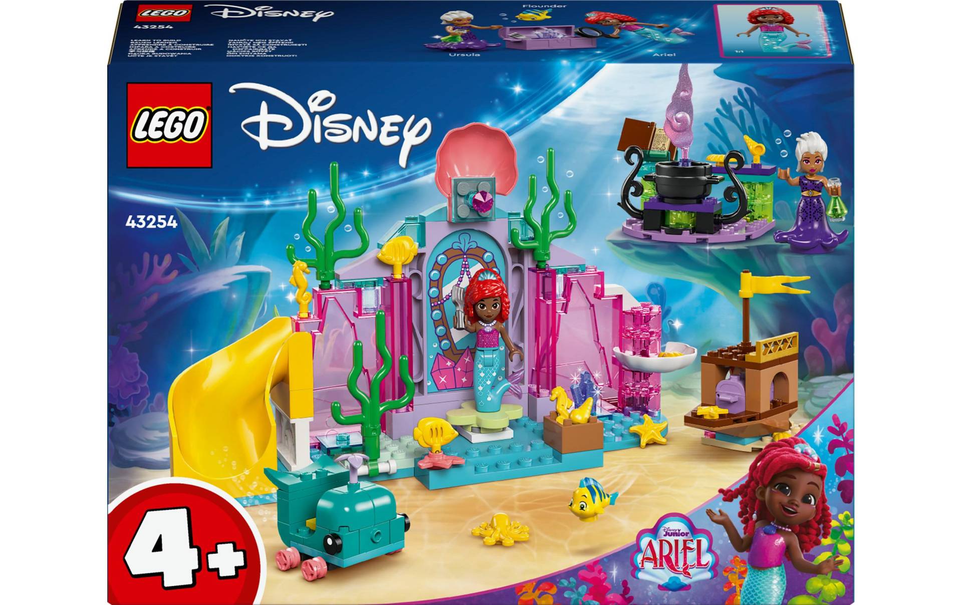 LEGO® Spielbausteine »Disney Arielles Kristallhöhle 43254«, (141 St.) von lego®