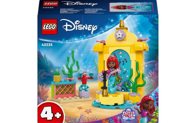 LEGO® Spielbausteine »Disney Arielles Musikbühne 43235«, (60 St.) von lego®