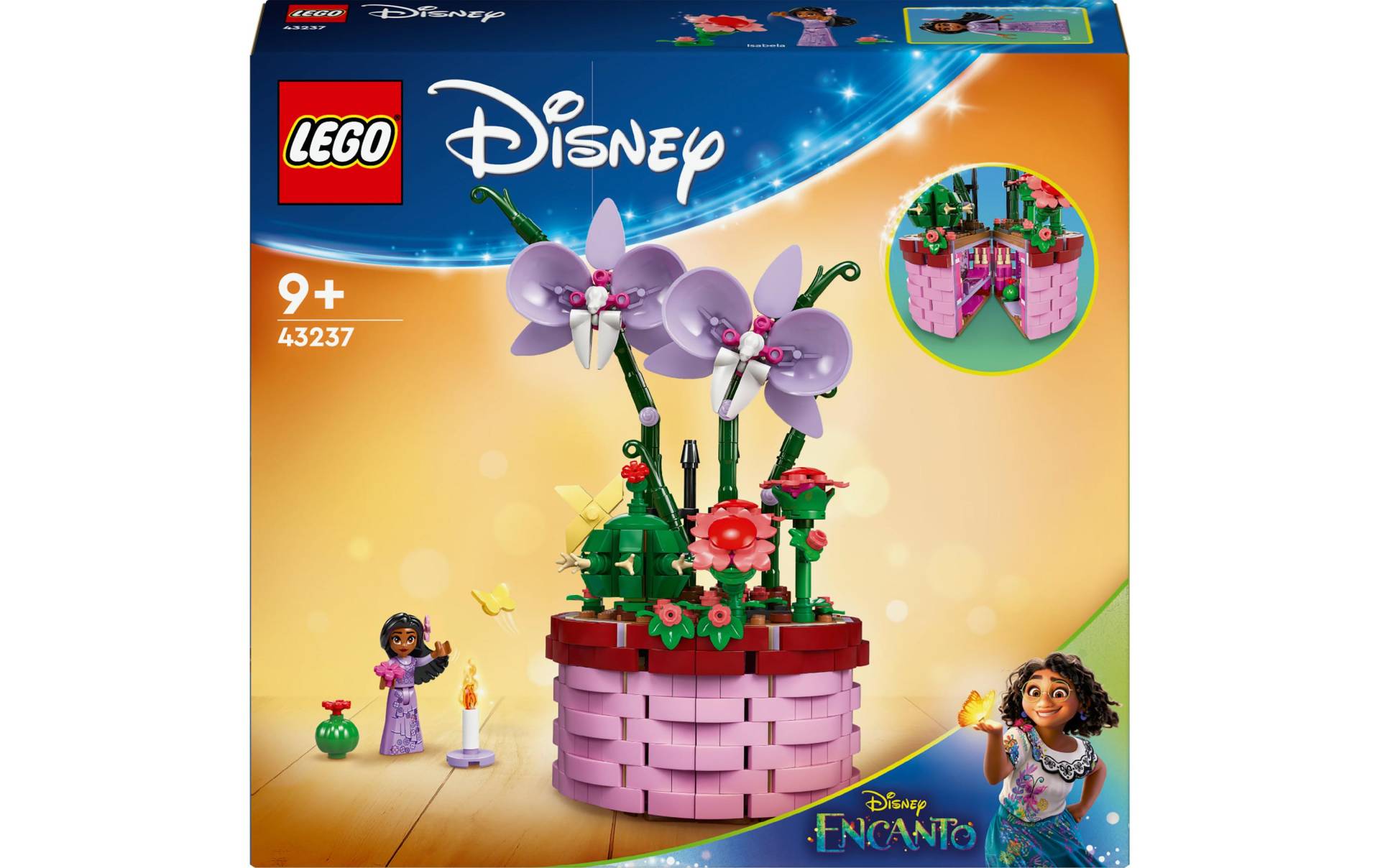 LEGO® Spielbausteine »Disney Isabelas Blumentopf 43237«, (641 St.) von lego®