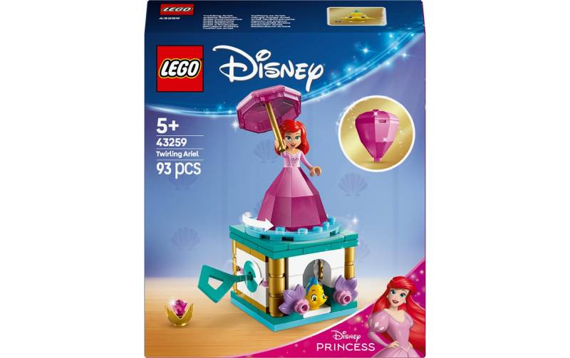 LEGO® Spielbausteine »Disney Princess Arielle Spieluhr 43259«, (93 St.) von lego®