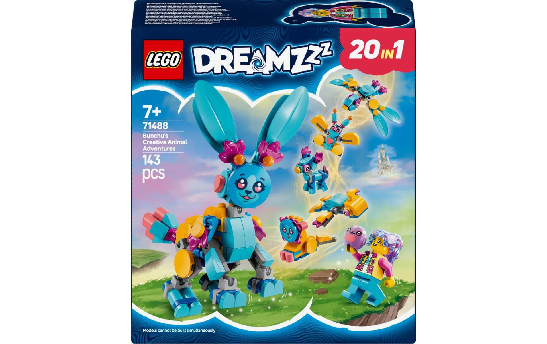 LEGO® Spielbausteine »DreamZzz Bunchus kreative Tierabenteuer 71488«, (143 St.) von lego®