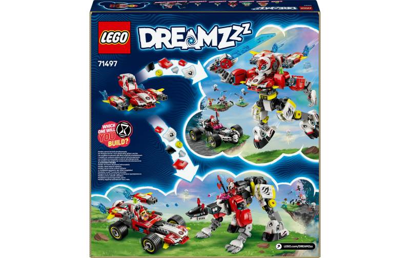 LEGO® Spielbausteine »DreamZzz Coopers Tiger-Mech und Zeros Hot 71497«, (1006 St.) von lego®