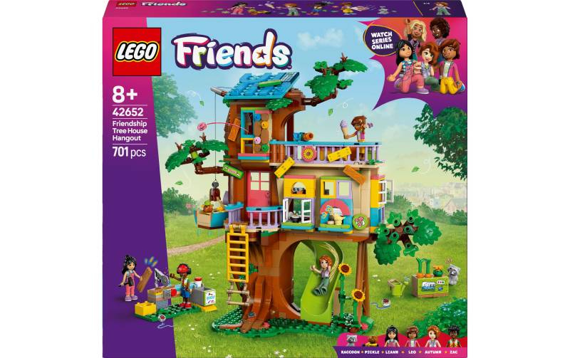 LEGO® Spielbausteine »Friends Baumhaus 42652«, (701 St.) von lego®