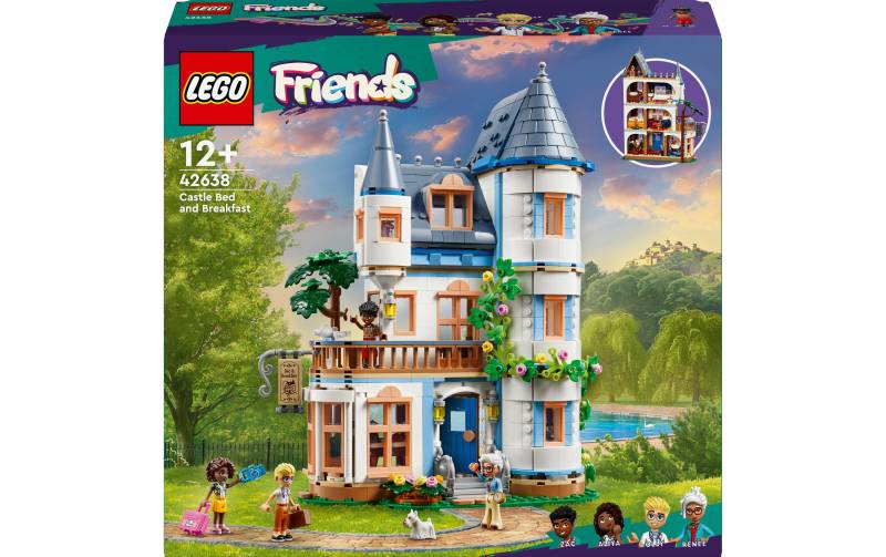 LEGO® Spielbausteine »Friends Burg mit Ferienunterkunft 42638«, (1311 St.) von lego®