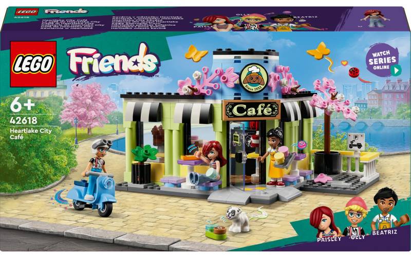 LEGO® Spielbausteine »Friends Heartlake City Café 42618«, (426 St.) von lego®