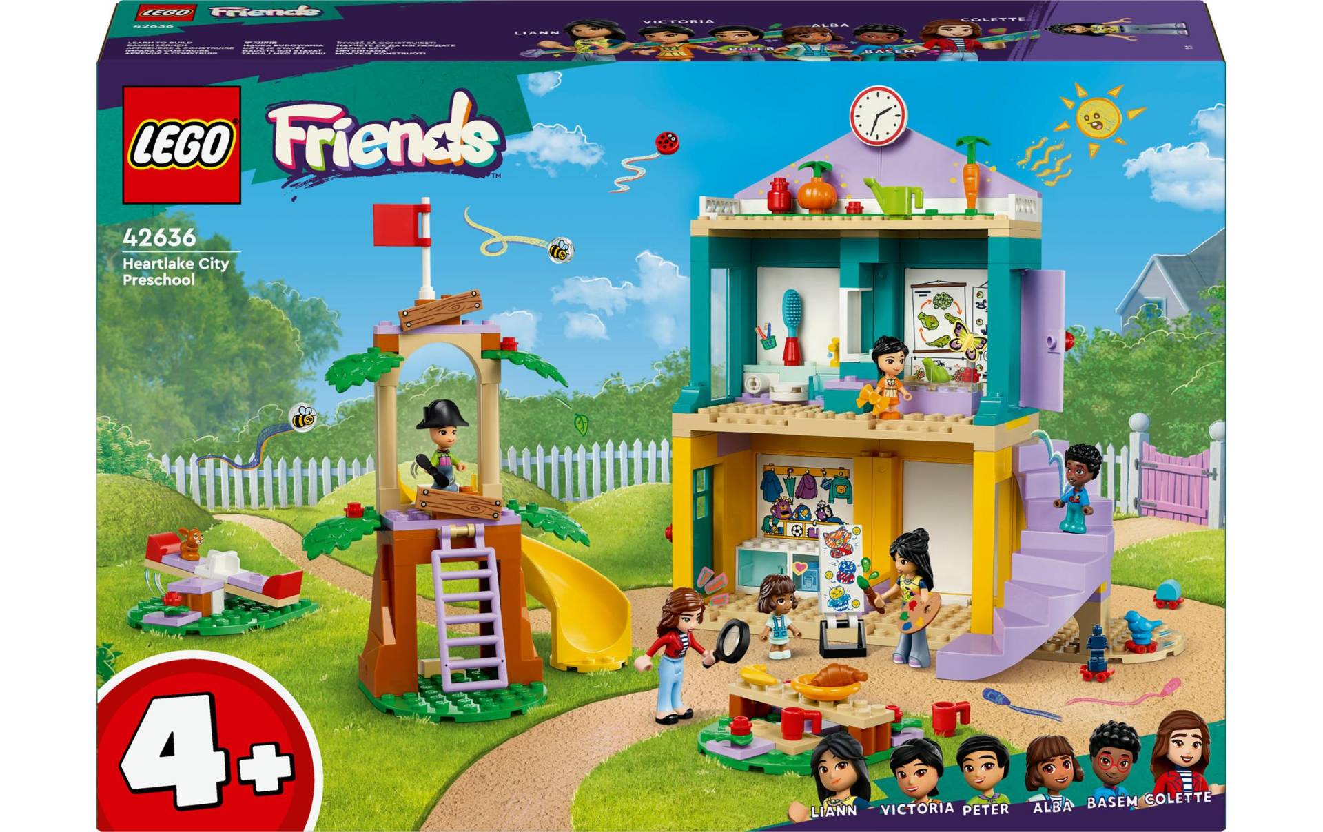 LEGO® Spielbausteine »Friends Heartlake City Kindergarten 42636«, (239 St.) von lego®