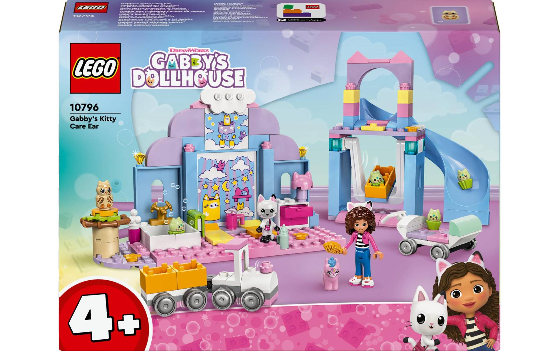 LEGO® Spielbausteine »Gabby's Dollhouse Gabbys Kätzchen Öhrchen 10796«, (165 St.) von lego®