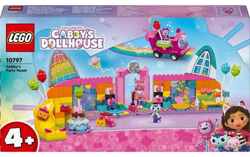 LEGO® Spielbausteine »Gabby's Dollhouse Gabbys Partyraum 10797«, (252 St.) von lego®