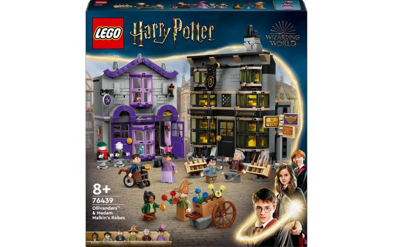 LEGO® Spielbausteine »Harry Potter Ollivanders & Madam Malkins Anzüge 76439«, (744 St.) von lego®