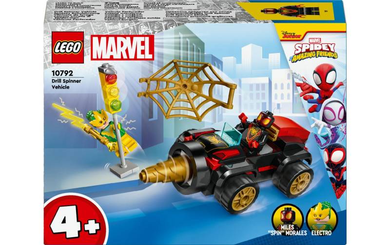 LEGO® Spielbausteine »Marvel Spideys Bohrfahrzeug 10792«, (58 St.) von lego®