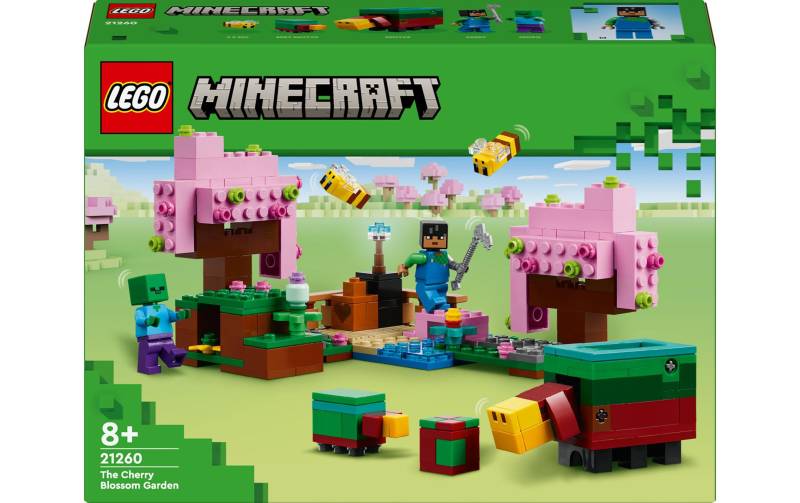 LEGO® Spielbausteine »Minecraft Der Kirschblütengarten 21260«, (304 St.) von lego®