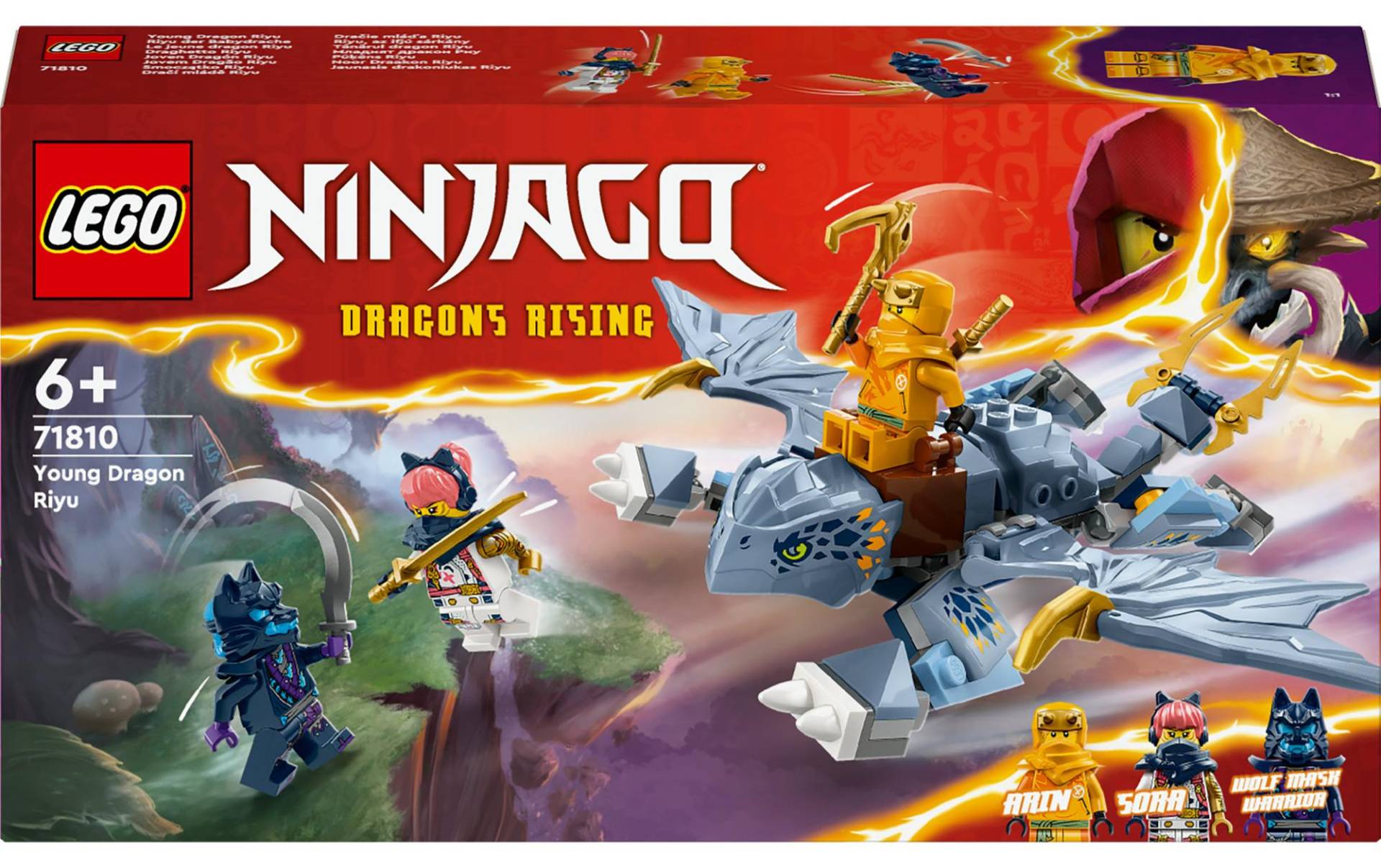 LEGO® Spielbausteine »Ninjago Riyu der Babydrache 71810«, (132 St.) von lego®