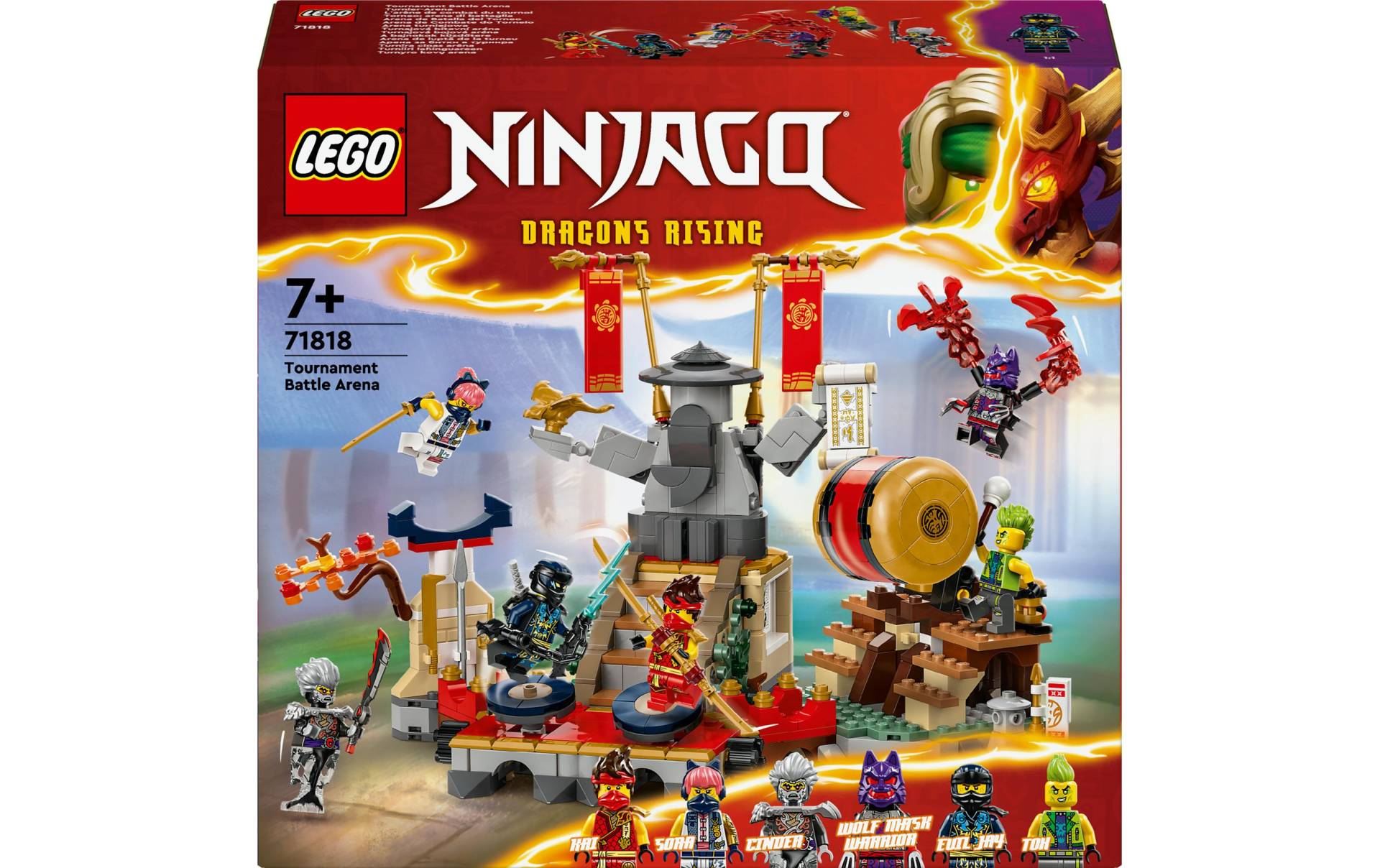 LEGO® Spielbausteine »Ninjago Turnier-Arena 71818«, (659 St.) von lego®