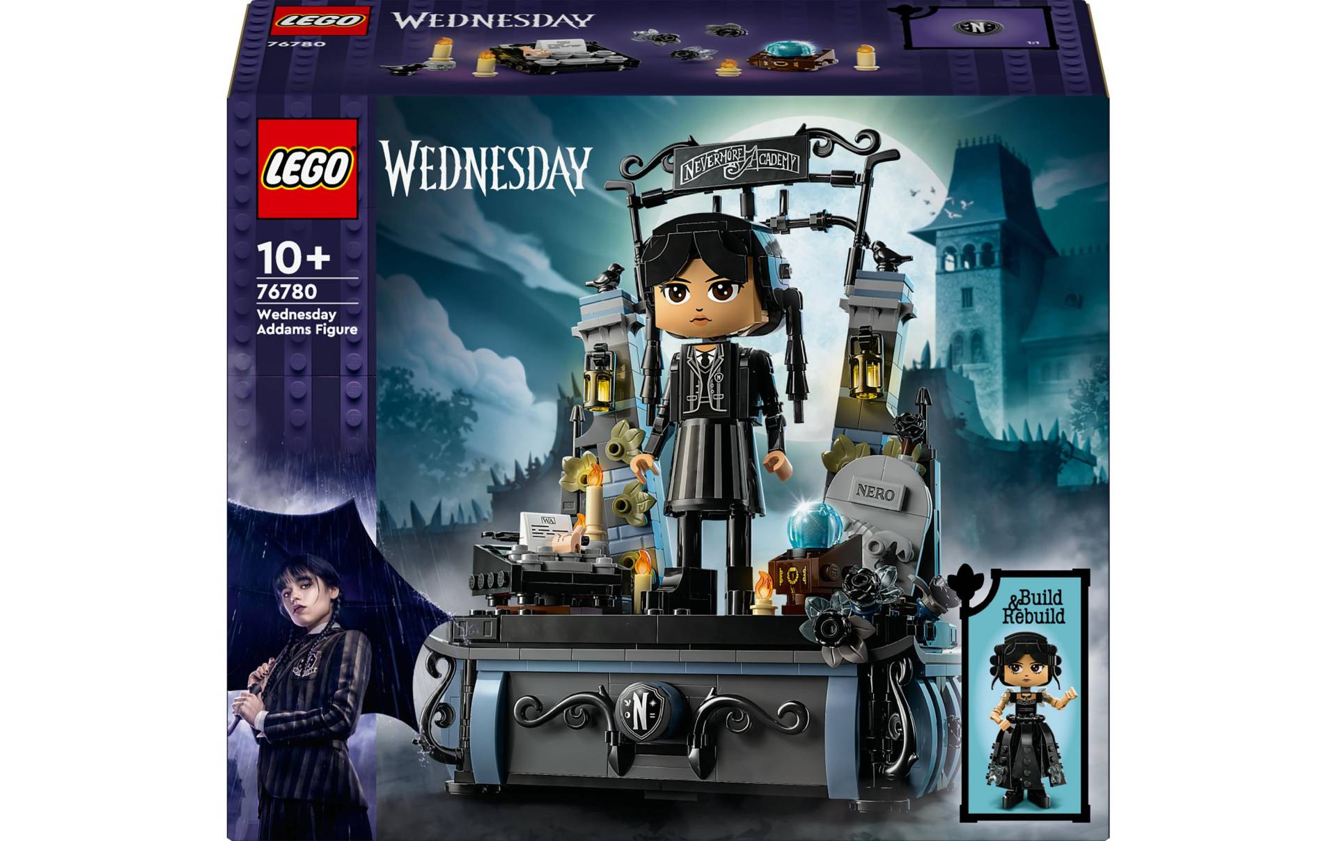 LEGO® Spielbausteine »Set Wednesday Addams 76780«, (702 St.) von lego®