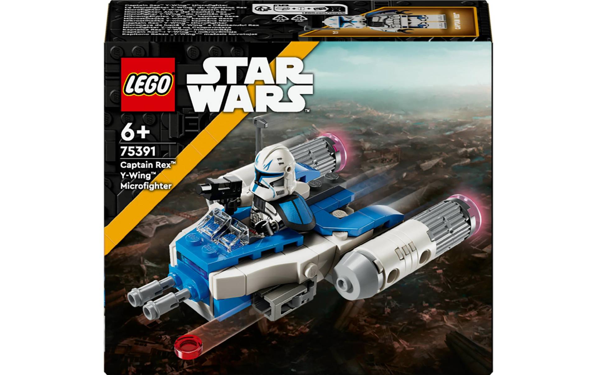 LEGO® Spielbausteine »Star Wars Captain Rex Y-Wing Microfighter 75391«, (99 St.) von lego®